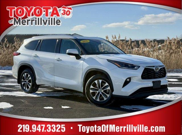 used 2021 Toyota Highlander car, priced at $34,420