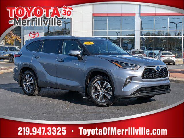 used 2021 Toyota Highlander Hybrid car, priced at $33,897