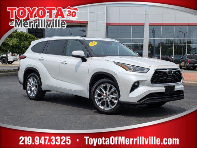 used 2023 Toyota Highlander car, priced at $45,000