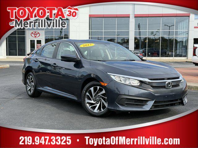 used 2017 Honda Civic car, priced at $15,329