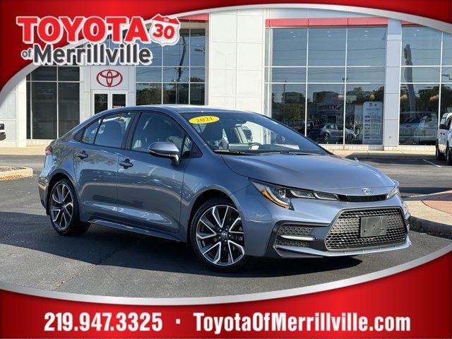 used 2021 Toyota Corolla car, priced at $20,000