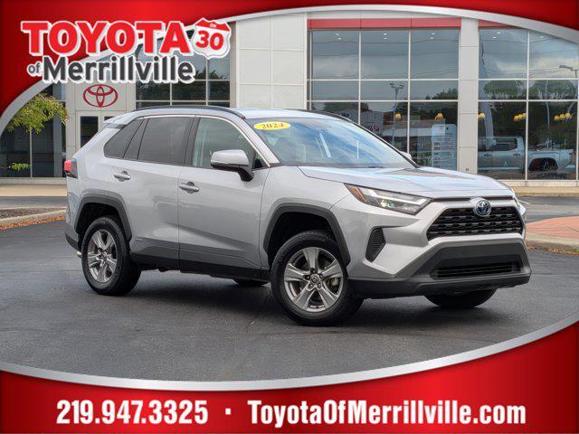 used 2024 Toyota RAV4 Hybrid car, priced at $31,500