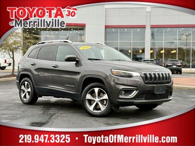 used 2021 Jeep Cherokee car, priced at $24,609