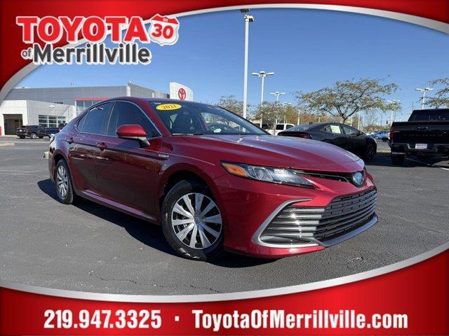 used 2021 Toyota Camry Hybrid car, priced at $25,445