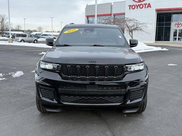 used 2021 Jeep Grand Cherokee L car, priced at $28,585