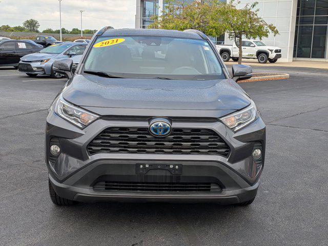 used 2021 Toyota RAV4 Hybrid car, priced at $27,500