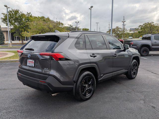 used 2021 Toyota RAV4 Hybrid car, priced at $27,500