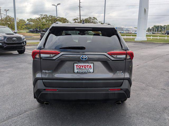 used 2021 Toyota RAV4 Hybrid car, priced at $27,500