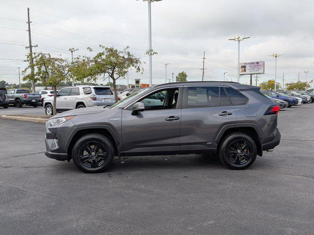 used 2021 Toyota RAV4 Hybrid car, priced at $27,500