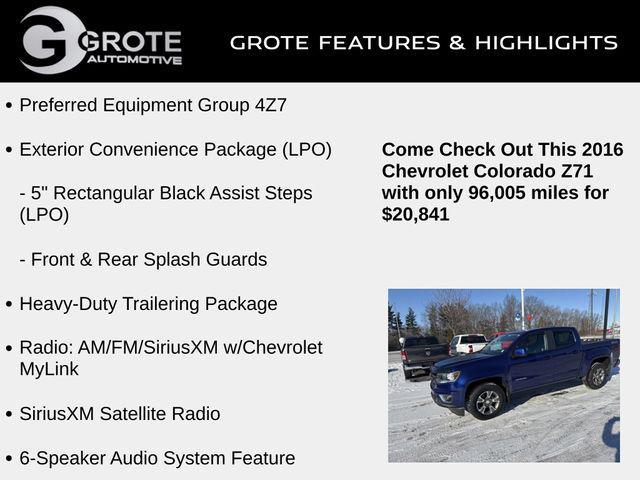 used 2016 Chevrolet Colorado car, priced at $20,841