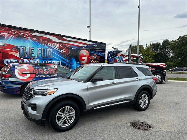 used 2022 Ford Explorer car, priced at $25,869