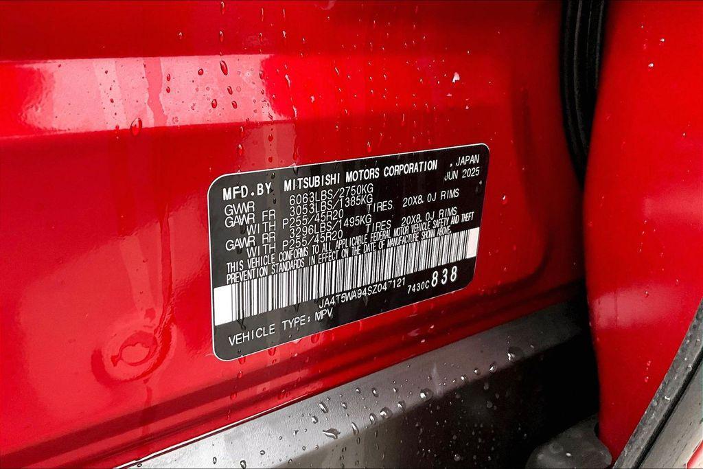 new 2025 Mitsubishi Outlander PHEV car, priced at $49,640