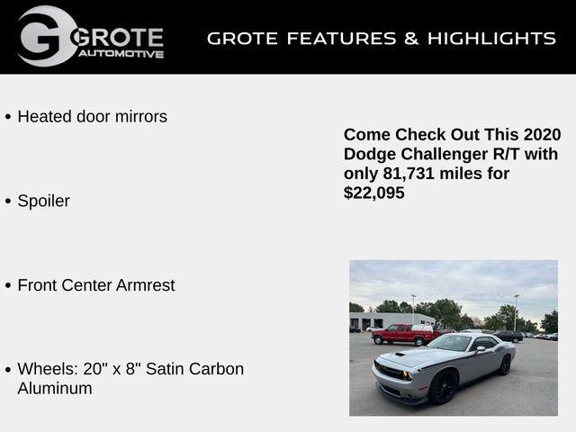 used 2020 Dodge Challenger car, priced at $22,095