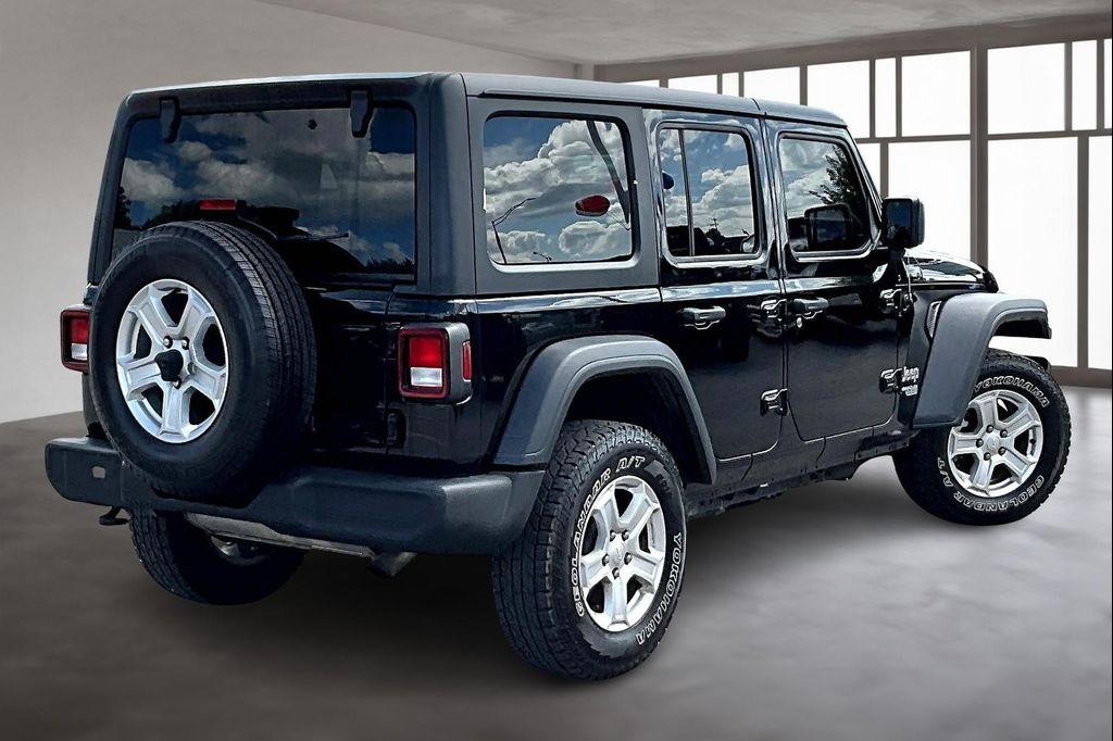 used 2021 Jeep Wrangler Unlimited car, priced at $27,827