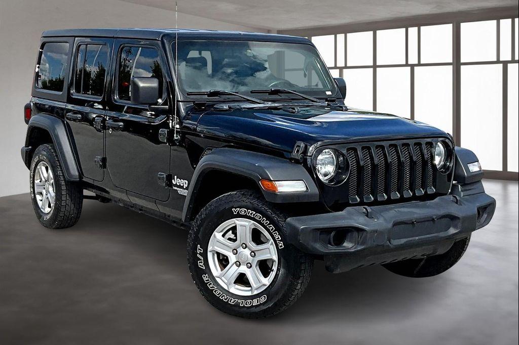 used 2021 Jeep Wrangler Unlimited car, priced at $27,827