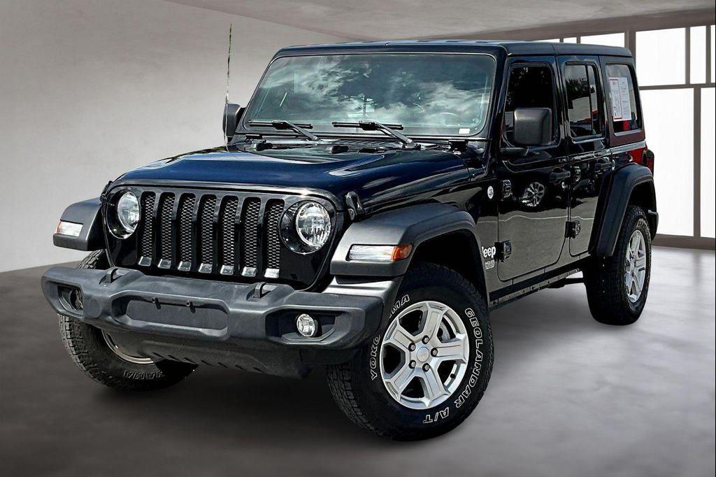 used 2021 Jeep Wrangler Unlimited car, priced at $27,827