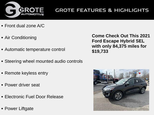 used 2021 Ford Escape car, priced at $19,733