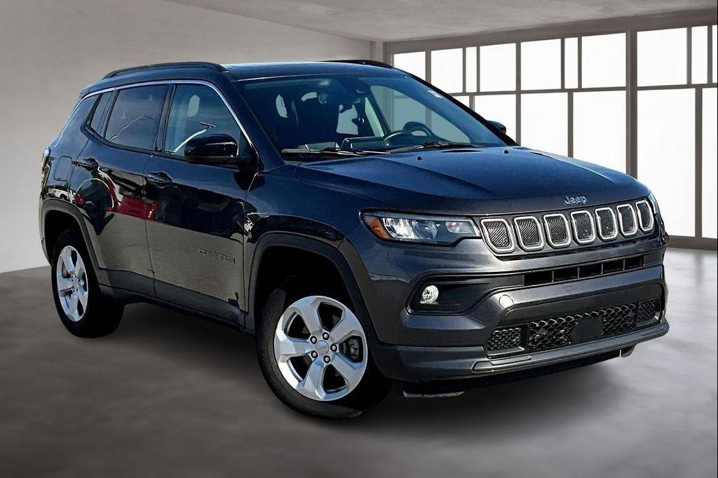 used 2022 Jeep Compass car, priced at $19,428