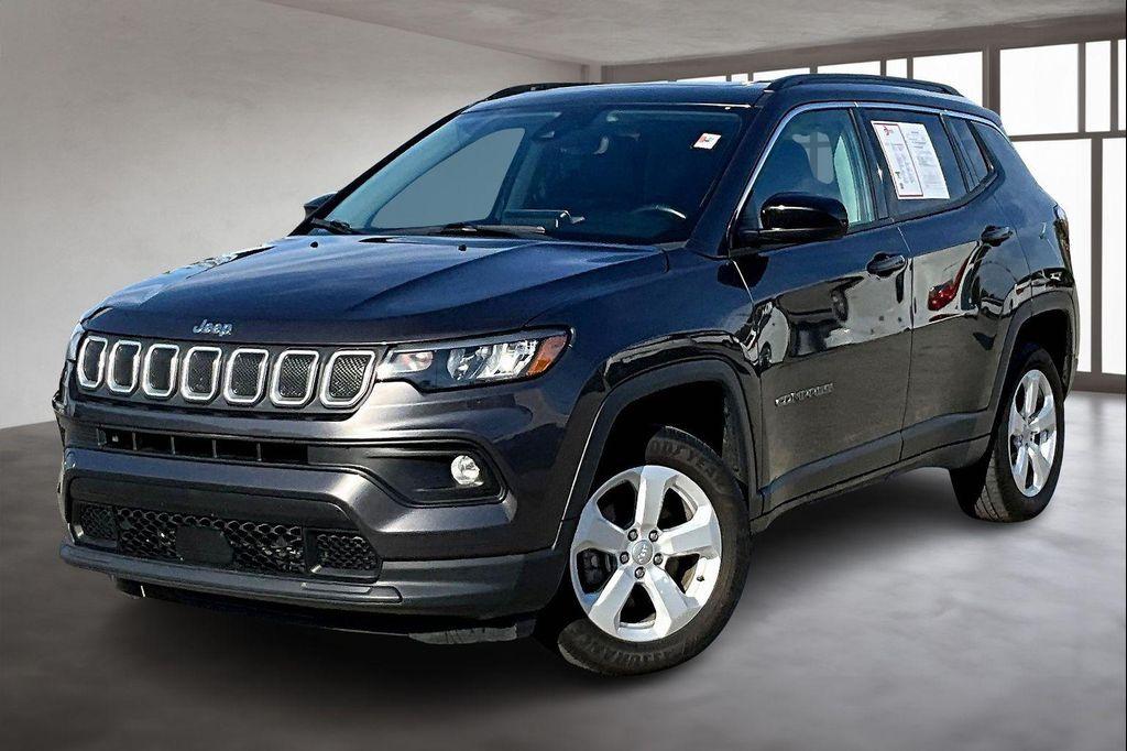 used 2022 Jeep Compass car, priced at $19,428