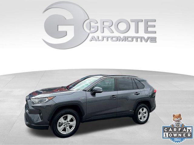 used 2021 Toyota RAV4 Hybrid car, priced at $23,695