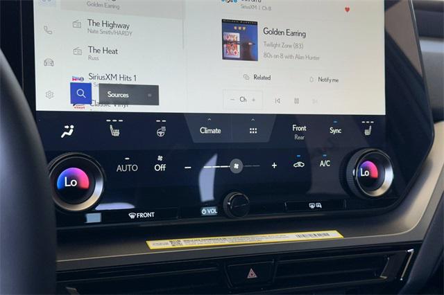 new 2025 Lexus TX 350 car, priced at $58,435