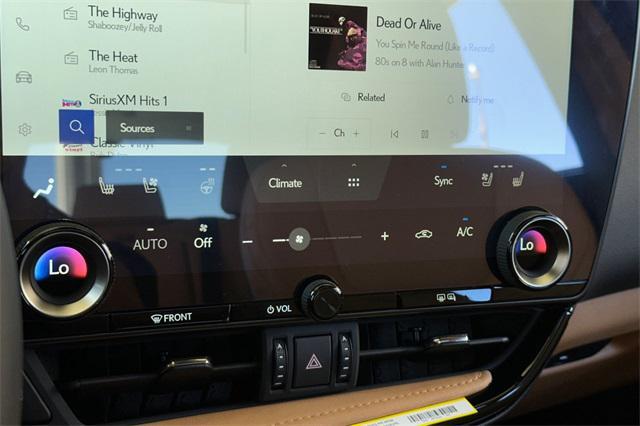 new 2025 Lexus NX 350h car, priced at $53,314
