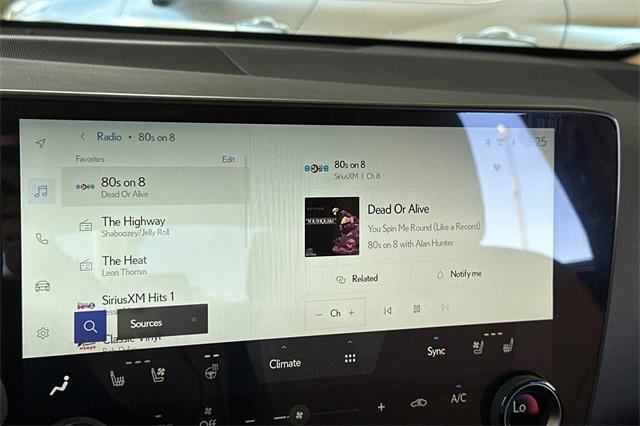 new 2025 Lexus NX 350h car, priced at $53,314