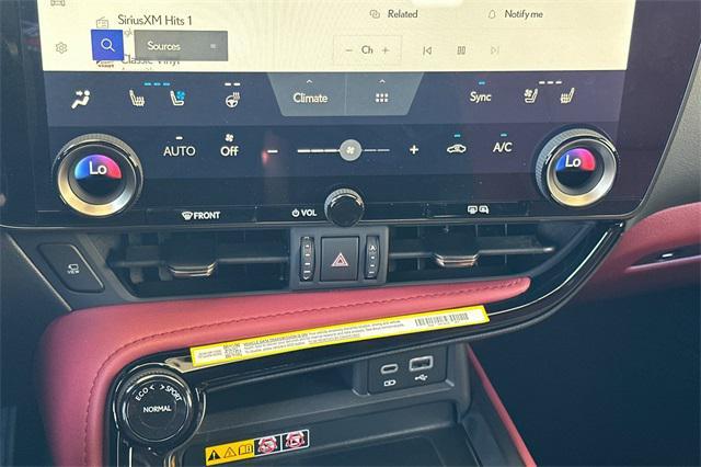 new 2025 Lexus NX 350h car, priced at $54,360