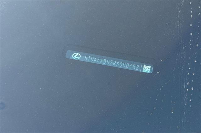 used 2024 Lexus TX 350 car, priced at $54,888