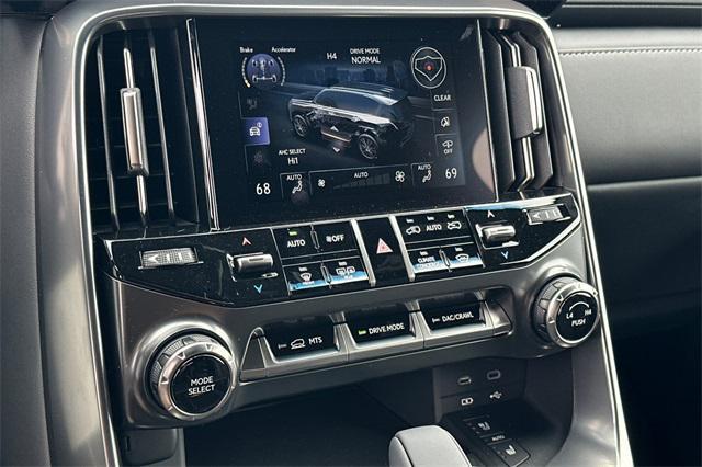 new 2025 Lexus LX 700h car, priced at $120,588