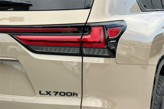 new 2025 Lexus LX 700h car, priced at $120,588