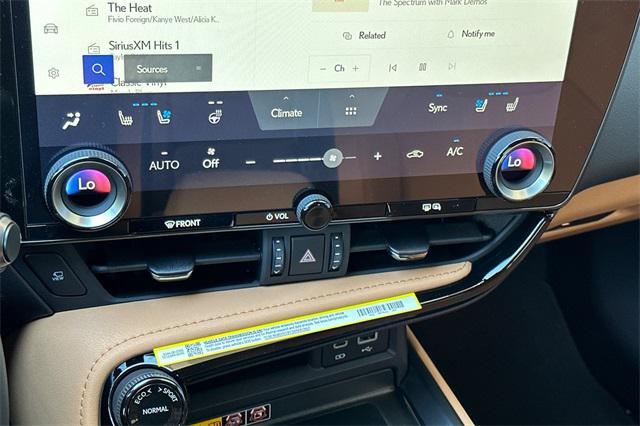 new 2026 Lexus NX 350h car, priced at $53,870