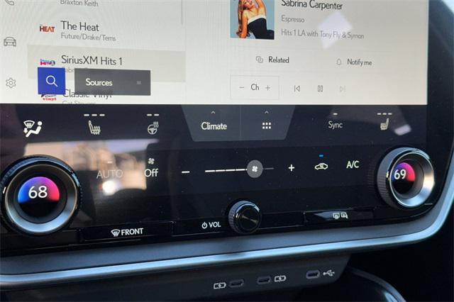 new 2025 Lexus RZ 300e car, priced at $45,299
