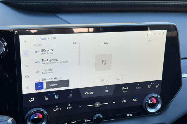 new 2025 Lexus RX 350 car, priced at $62,905