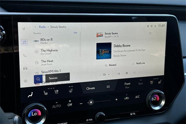 new 2025 Lexus RX 350 car, priced at $68,820