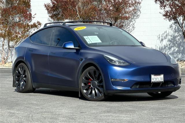 used 2022 Tesla Model Y car, priced at $27,911