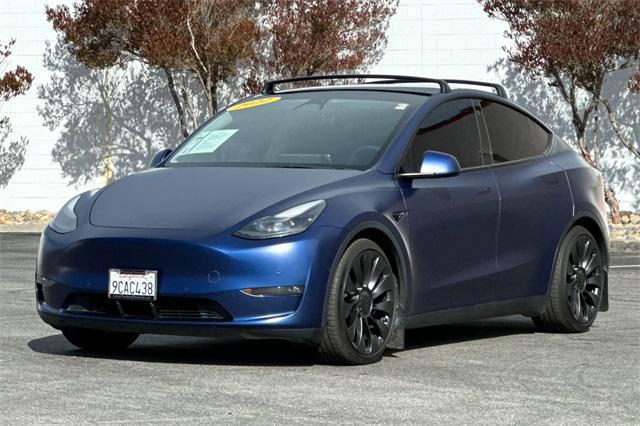 used 2022 Tesla Model Y car, priced at $27,911