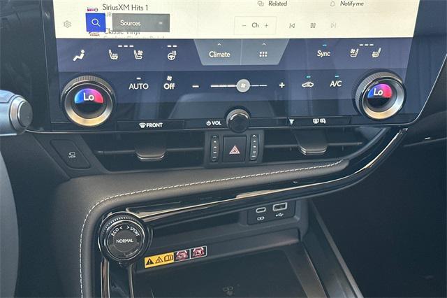 new 2025 Lexus NX 350h car, priced at $53,350
