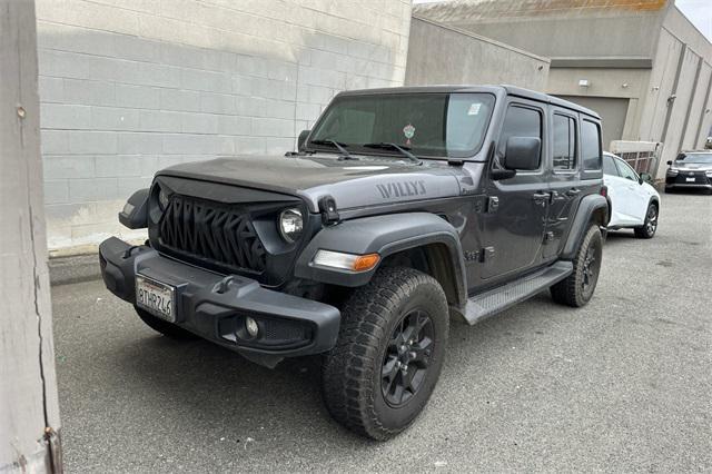 used 2021 Jeep Wrangler Unlimited car, priced at $29,488