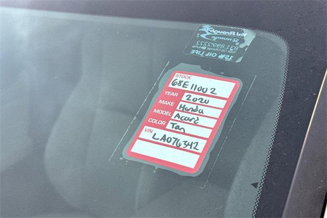 used 2020 Honda Accord car, priced at $22,211