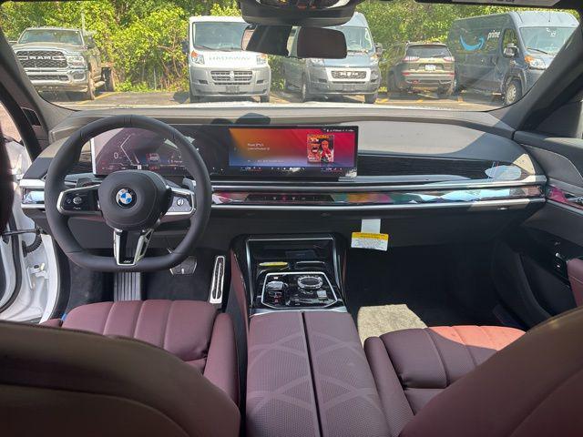 new 2025 BMW 740 car, priced at $109,525