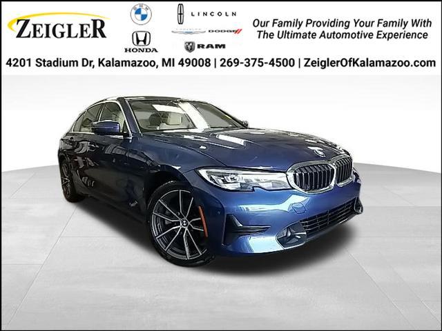 used 2021 BMW 330e car, priced at $32,000