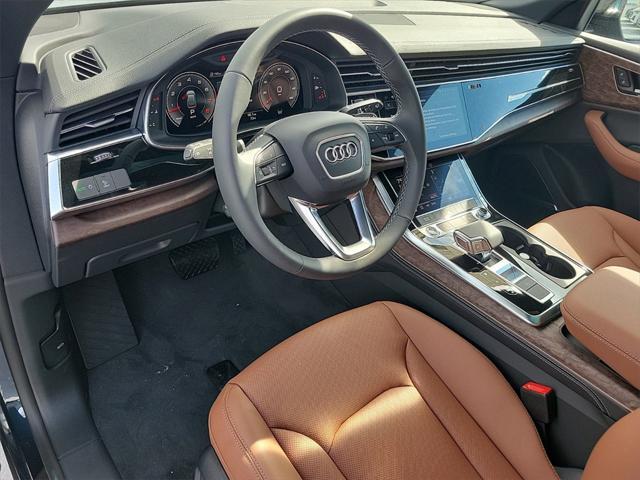 new 2025 Audi Q8 car, priced at $78,615