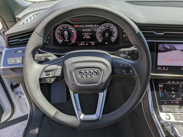 new 2024 Audi Q8 car, priced at $76,825