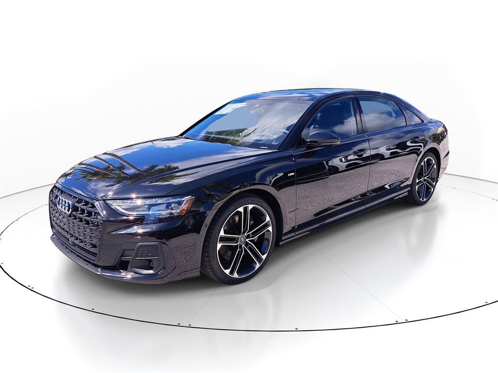 new 2025 Audi A8 car, priced at $103,655