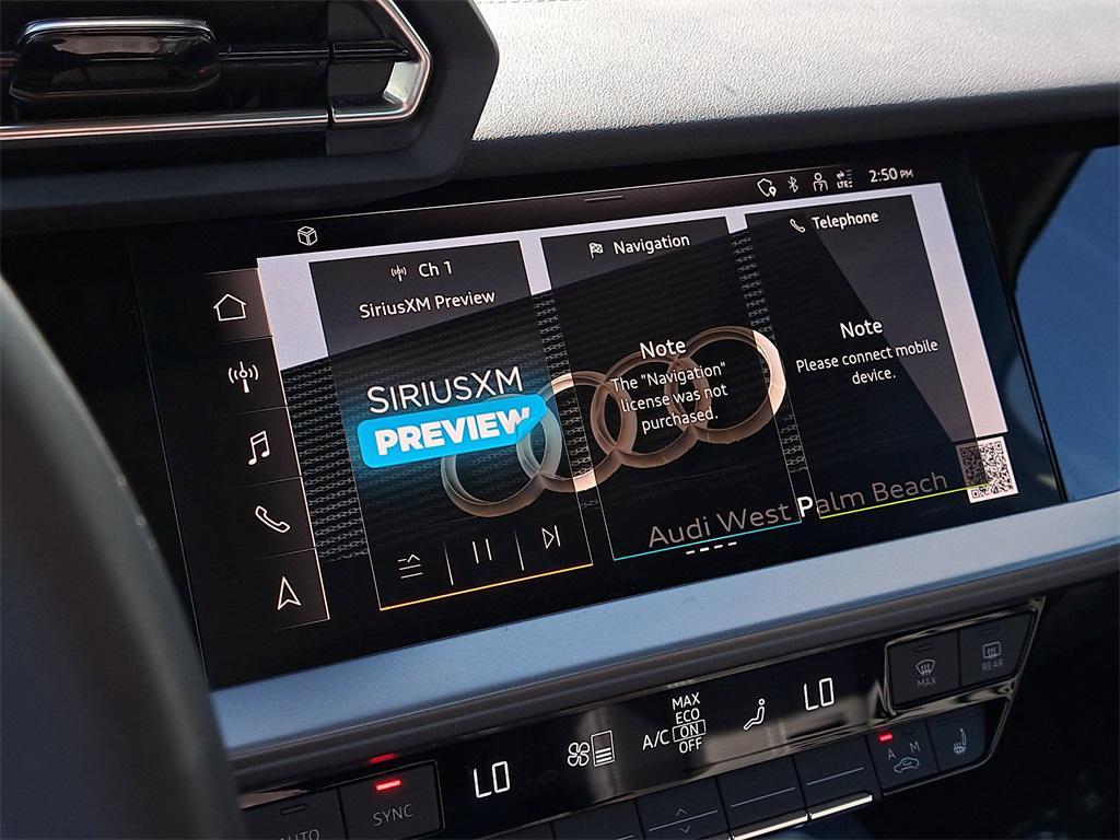 new 2025 Audi A3 car, priced at $34,443