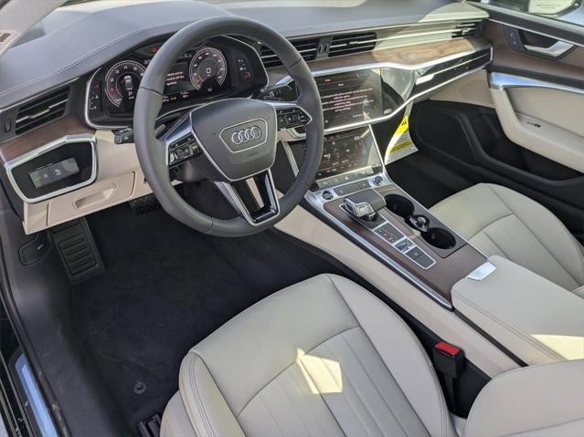 new 2025 Audi A6 car, priced at $59,015