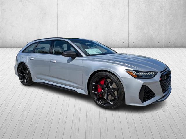 new 2024 Audi RS 6 Avant car, priced at $153,340