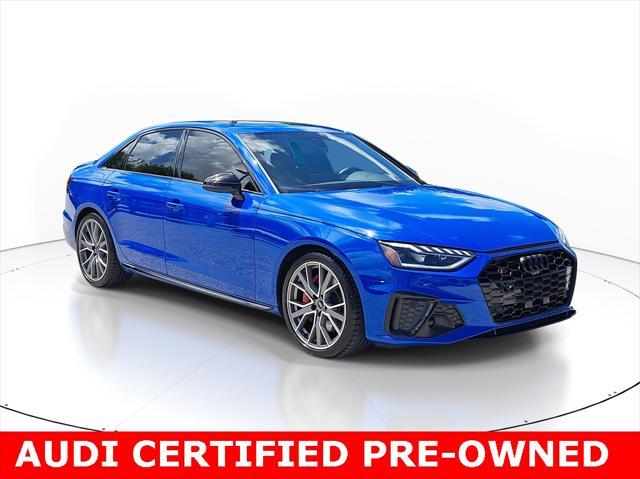 used 2023 Audi S4 car, priced at $45,575