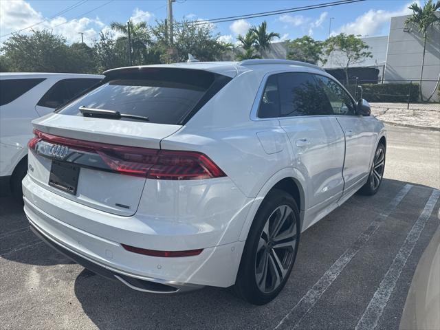 used 2022 Audi Q8 car, priced at $53,998